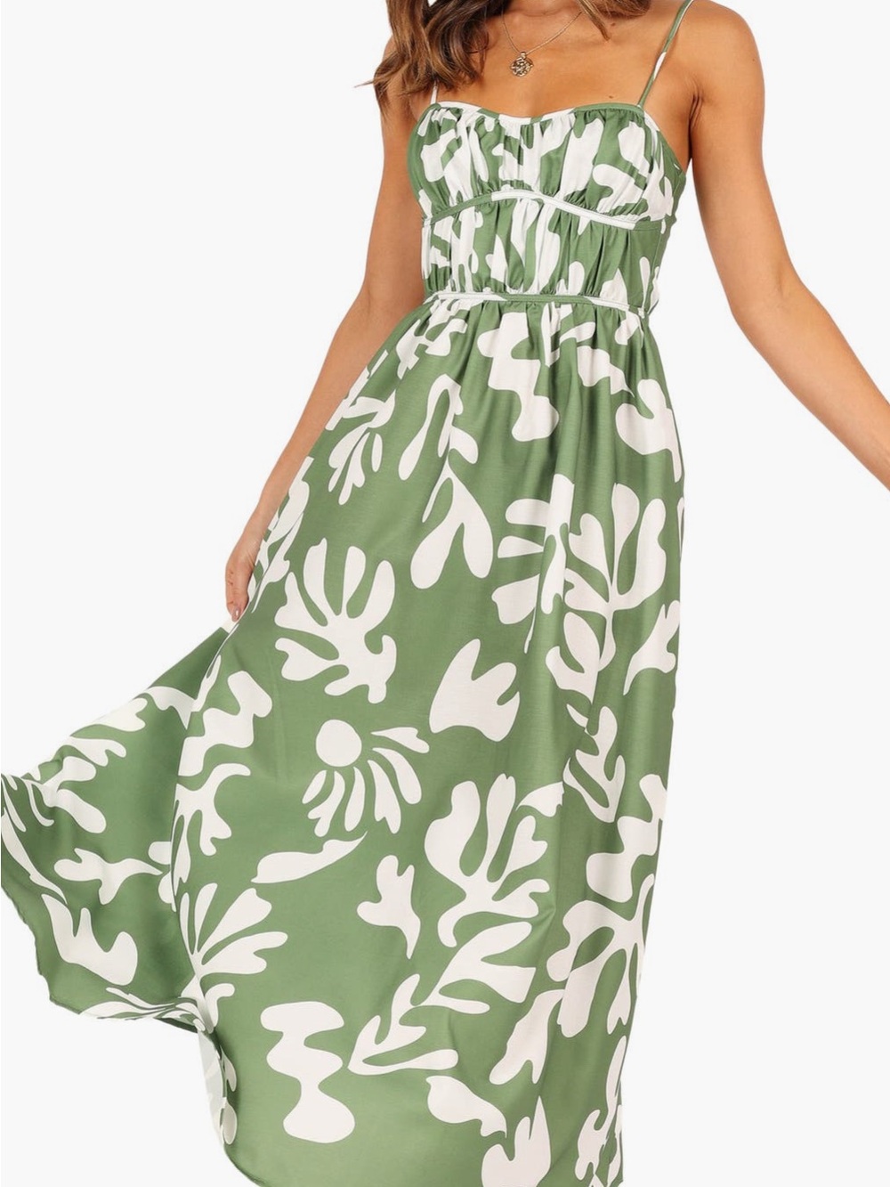 Petal & Pup Payton Print Sleeveless Maxi Dress